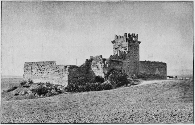Plate II. RELICS OF THE MOORS—RUINS OF THE WATCH-TOWER
OF MÃLGAREJO. Page 6.