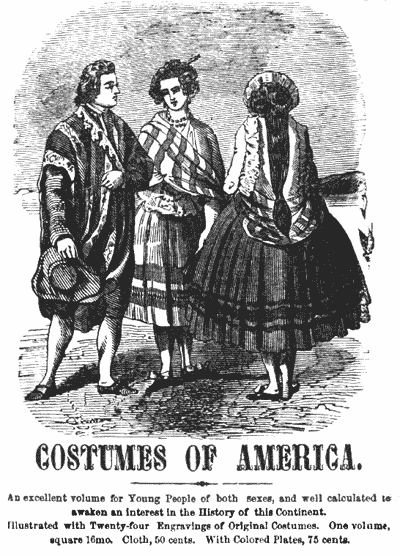 Costumes of America Illustration 295