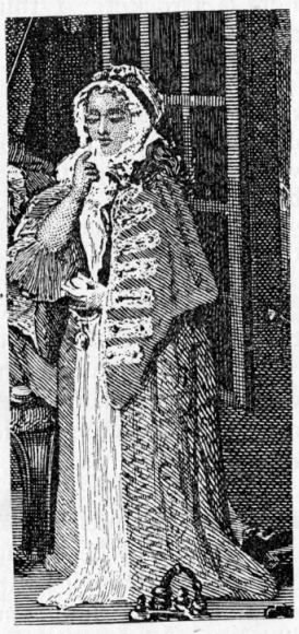 Woman’s Cloak. From Hogarth.