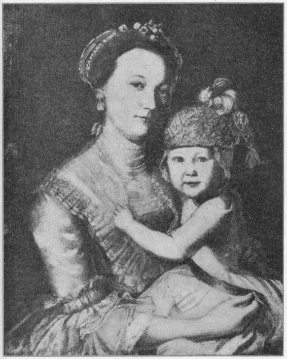 Mrs. Elizabeth Lux Russell and Daughter.