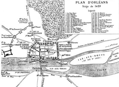Map of Orleans Map of Orleans