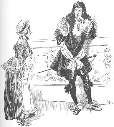 “H’m!” said the king.  “Very 
curious and pretty!”