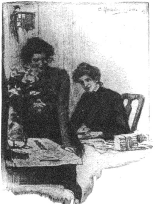 HID HER FACE IN A GREAT BUNCH OF ROSES