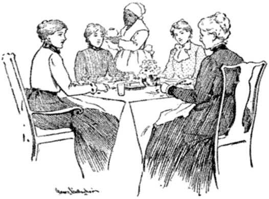 "SHE ENTERTAINED THEM WITH STORIES OF HER TRAVELS"