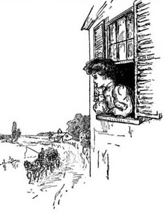 THE PASSING OF THE VILLAGE OMNIBUS WAS AN EXCITING
EVENT.