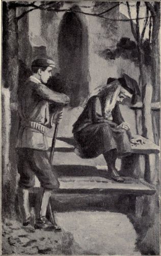 "MALCOLM, LEANING ON HIS GUN, STOOD WATCHING HER."