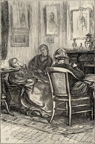 "Mamma," she said at last,
"it is over now, I’m sure."