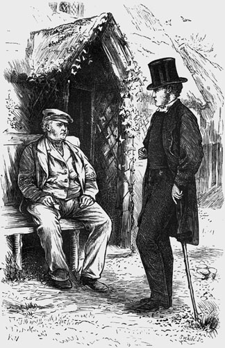 "I thought I should catch you
idle just at this moment,"
said the clergyman."