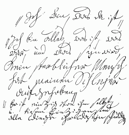 Fac-simile of Beethoven's Hand-writing.

Published by Henry Colburn 13 Great Marlborough Street 1841