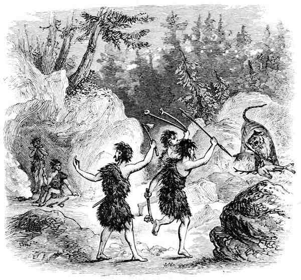 Fig. 77.

PalÃ¦olithic times.