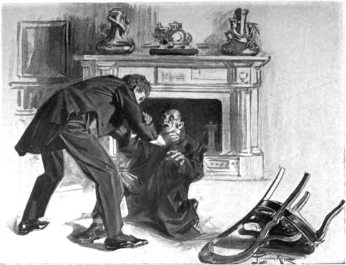 His blunt fingers twisted into the flesh deeper and
deeper.