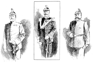 Inspector.
Captain.
Foot Gendarme.
SAXON POLICE.