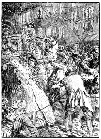 TUMULT CAUSED BY THIEVES AT THE MARRIAGE FESTIVITIES OF
MARIE ANTOINETTE.