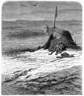 Burke, Wills, and King in the Deserts of Central
Australia.