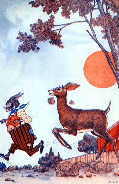 Nimble Deer Followed Jimmy Rabbit Nimble Deer Followed Jimmy Rabbit