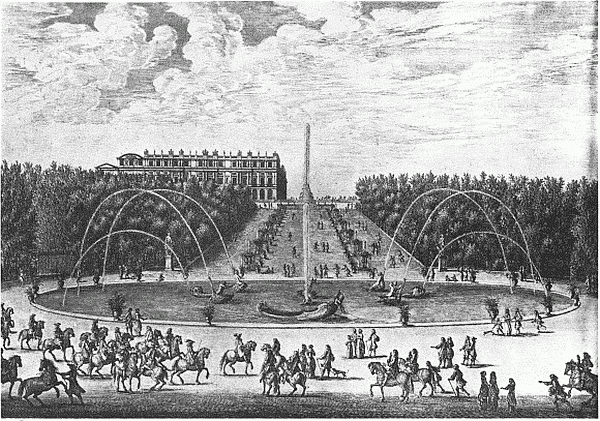 VIEW OF THE CHÃTEAU OF VERSAILLES