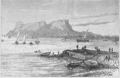 GIBRALTAR FROM ALGECIRAS