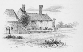 WARBLETON PRIORY, SEEN FROM BEHIND.