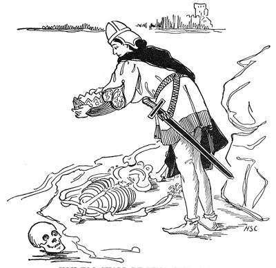 YOU TOO SHALL BE KING SOME DAY.