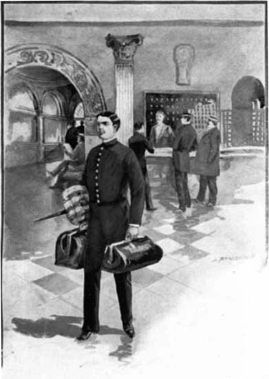 In hotels it will take the mental strain off the
bell-boy