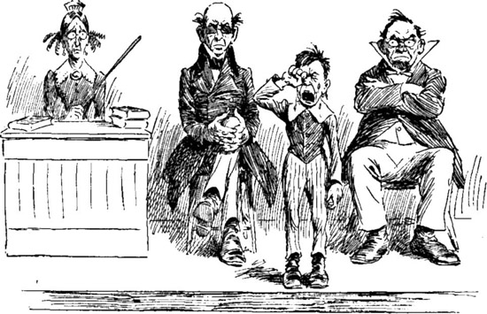 DANIEL WEBSTER COULD NOT STAND UP BEFORE A SCHOOL AND
UTTER A WORD.