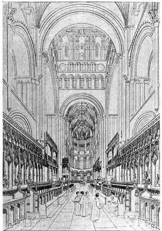 The Choir Stalls at the beginning of the Nineteenth
Century.