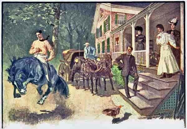 Jim smiled and kept his seat without the least
apparent effort