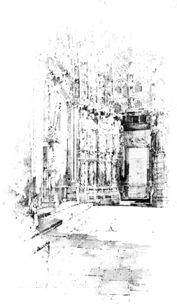 Interior North Porch.
Facing Page 221.