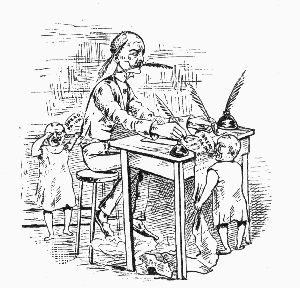 THE AUTHOR

after he became stove-up—financially, as well as otherwise.