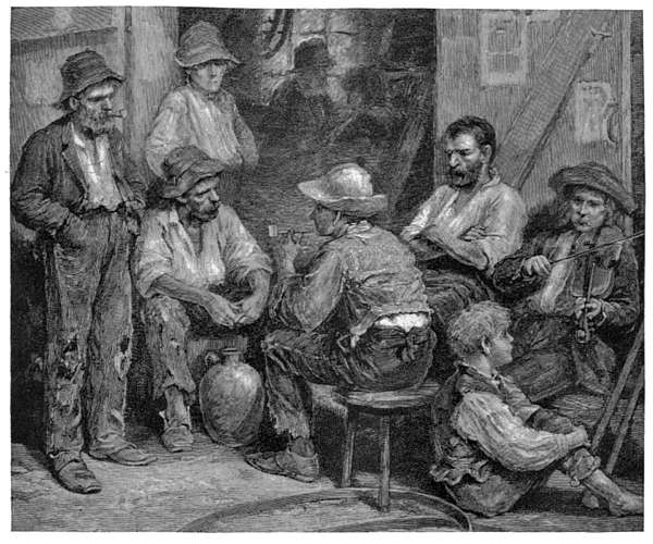 THE
BLACKSMITH'S SHOP