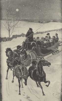 The Barge Led The Procession To Mason's Corner.