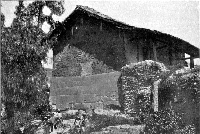 ATAHUALPA'S HOUSE, CAXAMARCA.

See page 260.