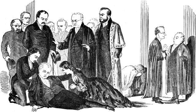 Quick, I am dying: bend over me: let me perceive
your breath, for I am blind.