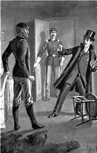 "For a moment not a word was spoken."

Page 324.