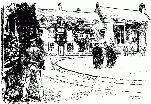 CADET: "Really, from the way these College Authorities make themselves at
home you'd think the place belonged to them."