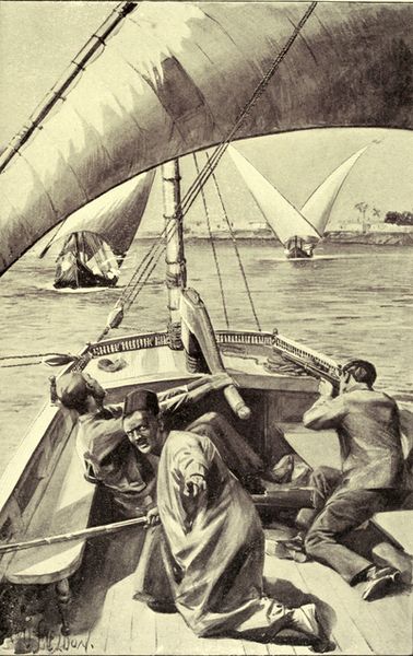 "Presently the firing re-commenced, and Naoum gave
orders to attack." p. 90