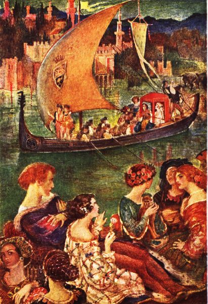 "AHA! LADIES," SAID SHE, "HERE IS A RIVAL AN YE WILL"