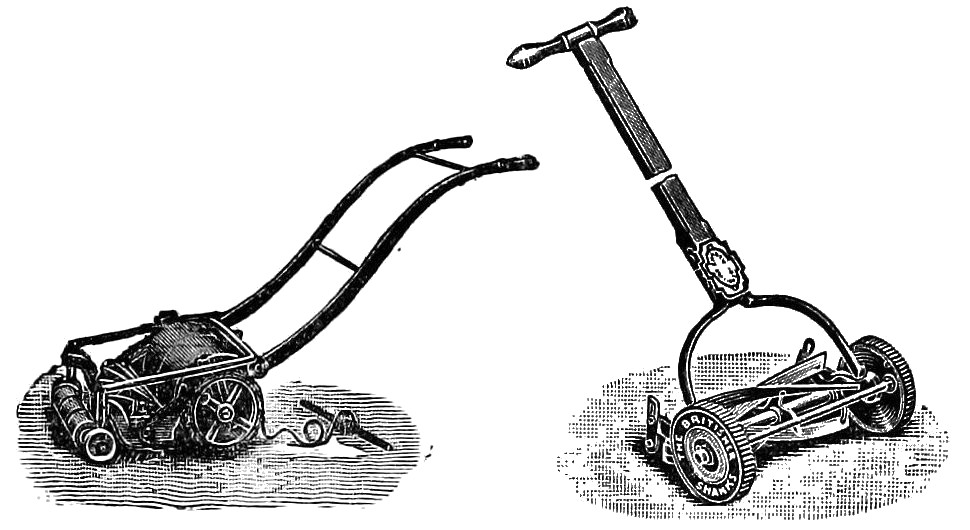 STANDARD HAND MACHINES AND LIGHT ROLLER
MOWERS.