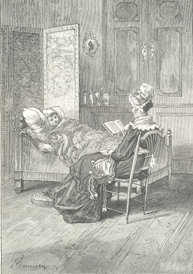 What I do remember, is my mother reading to me as I lay in my
crib.  p. 3