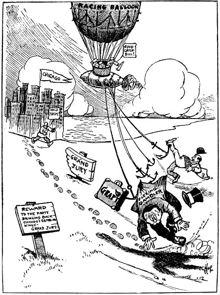 REWARD TO THE PARTY BRINGING BACK CHICAGO'S GAMBLING
KINGS.—GRAND JURY.