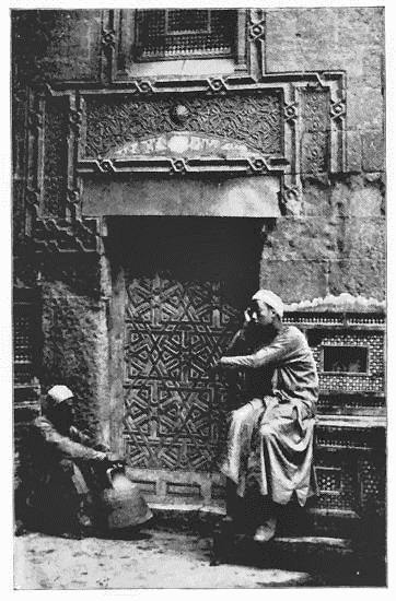 INTERIOR COURT OF A NATIVE HOUSE, CAIRO From a photograph by Abdullah FrÃ¨res, Cairo