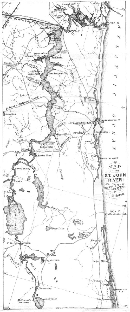 [Image of the Map
of St John River unavailable.]
