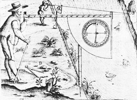 A Quadrant of the Sixteenth Century De Judaeis's "De quadrante geometrico," NÃ¼rnberg, 1594