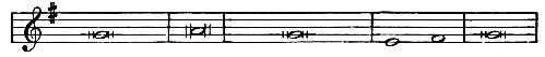 [Image unavailable: musical notation: Oh, God, the Father of Heaven, Have
mercy upon us miser-a-ble sinners.]