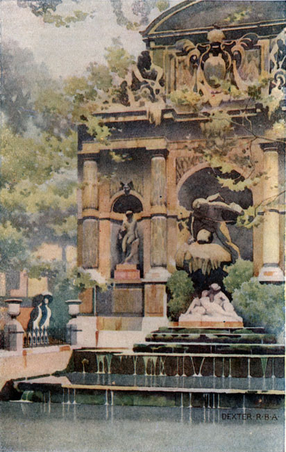 THE FONTAINE DE MÃDICIS