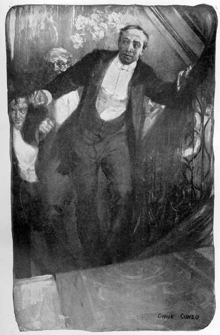 Raffles was as excited as any of us now; he outstripped
us all.