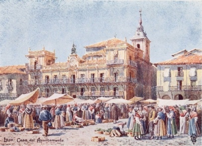 LEON

The Market Place, and Casa del Ayuntamiento.