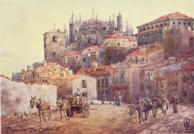 PLASÉNCIA

The Town Walls and Cathedral.