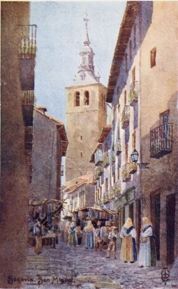 SEGÓVIA

Church of San Miguel.