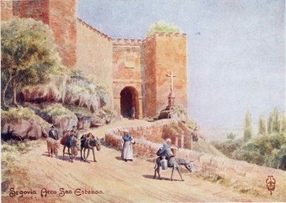 SEGÓVIA

Arco San Estéban.